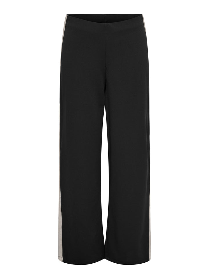 JDYGEGGO LIFE WIDE PANEL PANT JRS, Black/CHATEAU GRAY PANEL 177911001 Bild 1