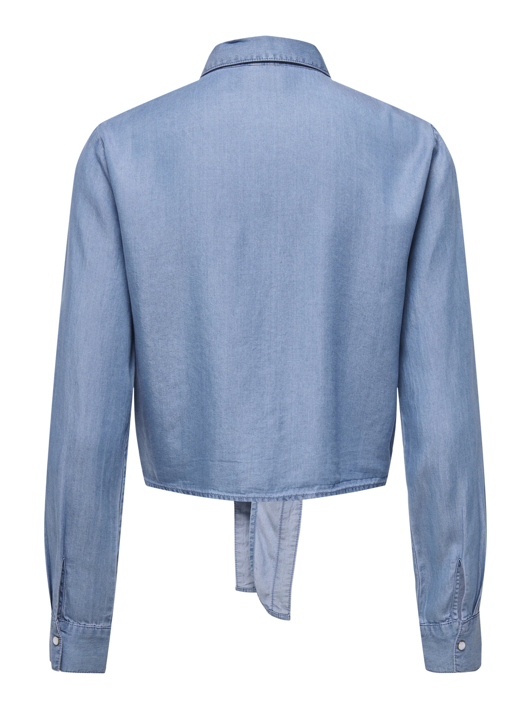 JDYJASPER L/S KNOT SHIRT WVN, Medium Blue Denim 179695 Bild 2
