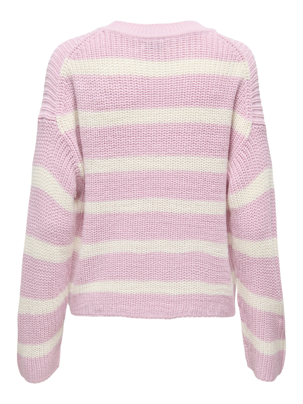 JDYJUSTY L/S STRIPE PULLOVER KNT NO, Fragrant Lilac/EGGNOG 240595002 Bild 2