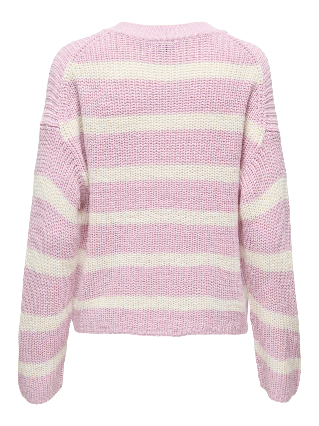 JDYJUSTY L/S STRIPE PULLOVER KNT NO, Fragrant Lilac/EGGNOG 240595002 Bild 2