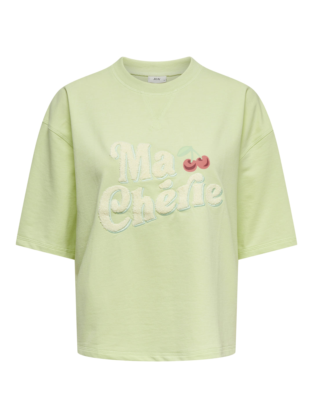 JDYKAJA SS LOOSE O NECK SWEAT JRS D, Seafoam Green/MA CHERIE TOWEL 269056005 Bild 1