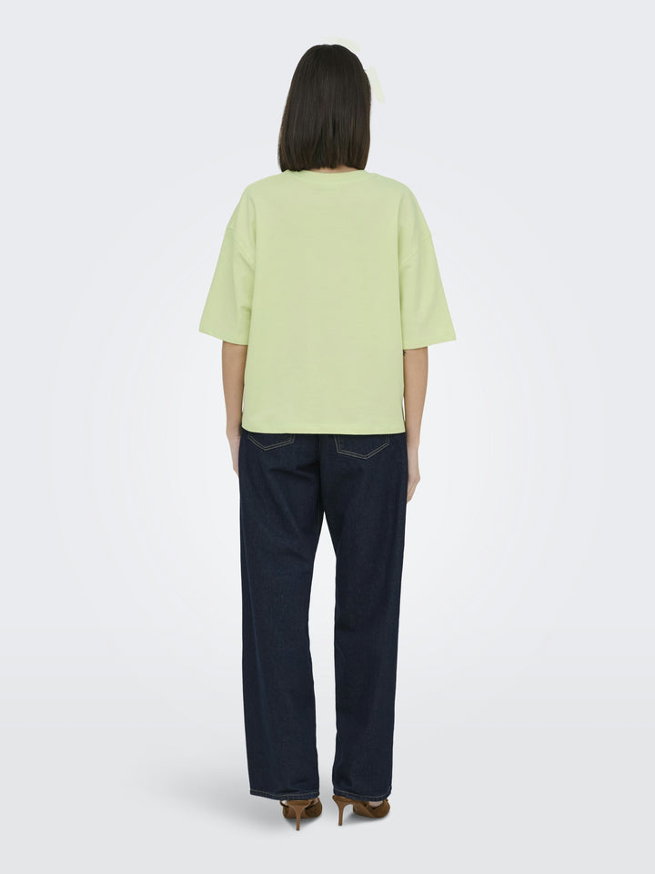 JDYKAJA SS LOOSE O NECK SWEAT JRS D, Seafoam Green/MA CHERIE TOWEL 269056005 Bild 5