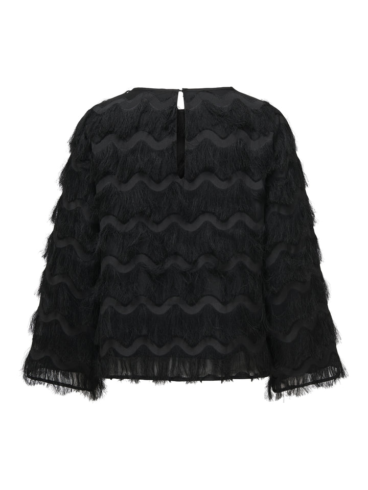 JDYKESHA L/S TOP WVN, Black 177911 Bild 2