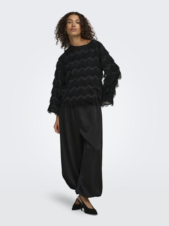 JDYKESHA L/S TOP WVN, Black 177911 Bild 7