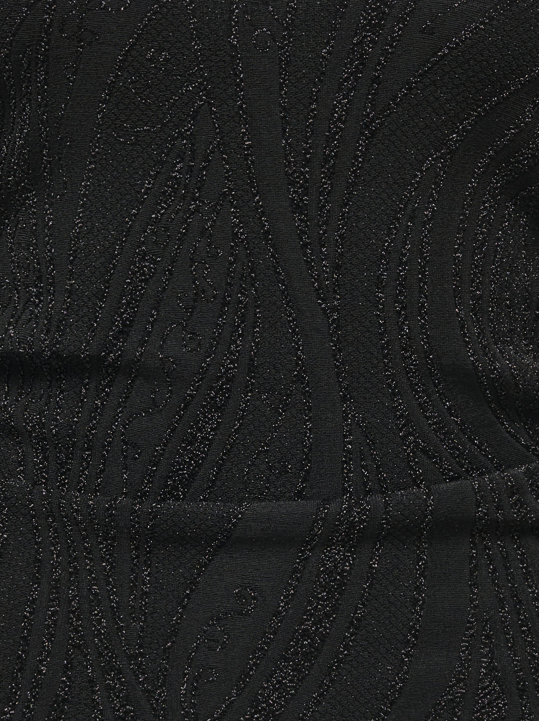 JDYKIWI L/S O NECK TOP JRS DIA, Black/GLITTER 177911001 Bild 3