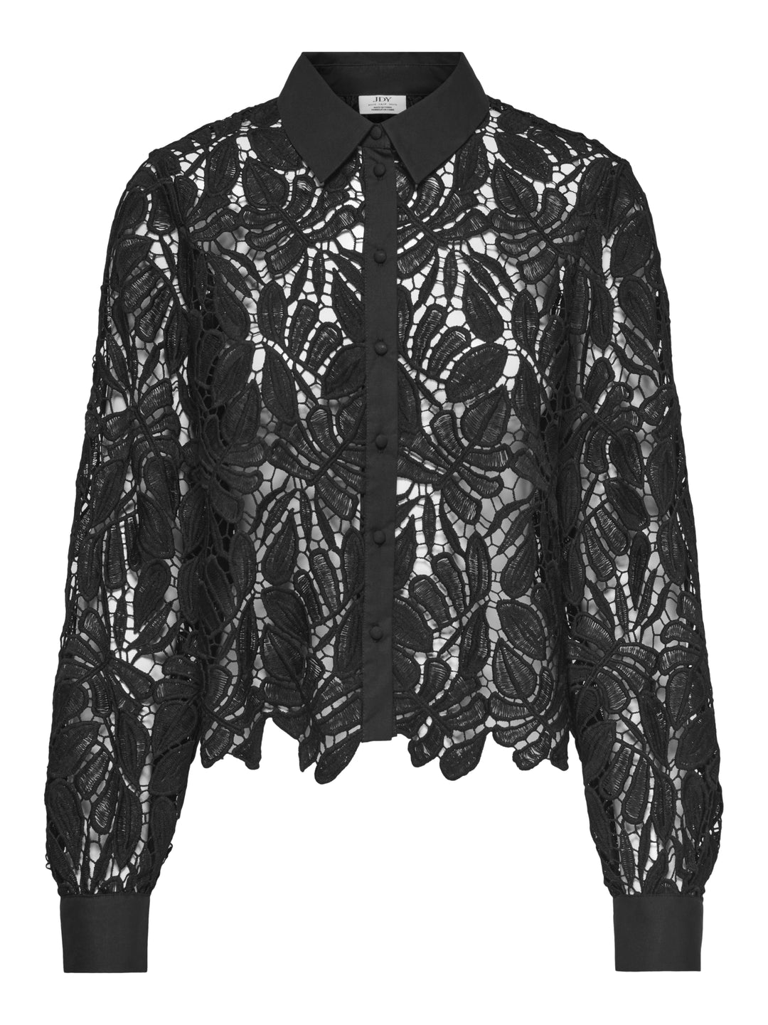 JDYLACILLA L/S LACE SHIRT WVN, Black 177911 Bild 1