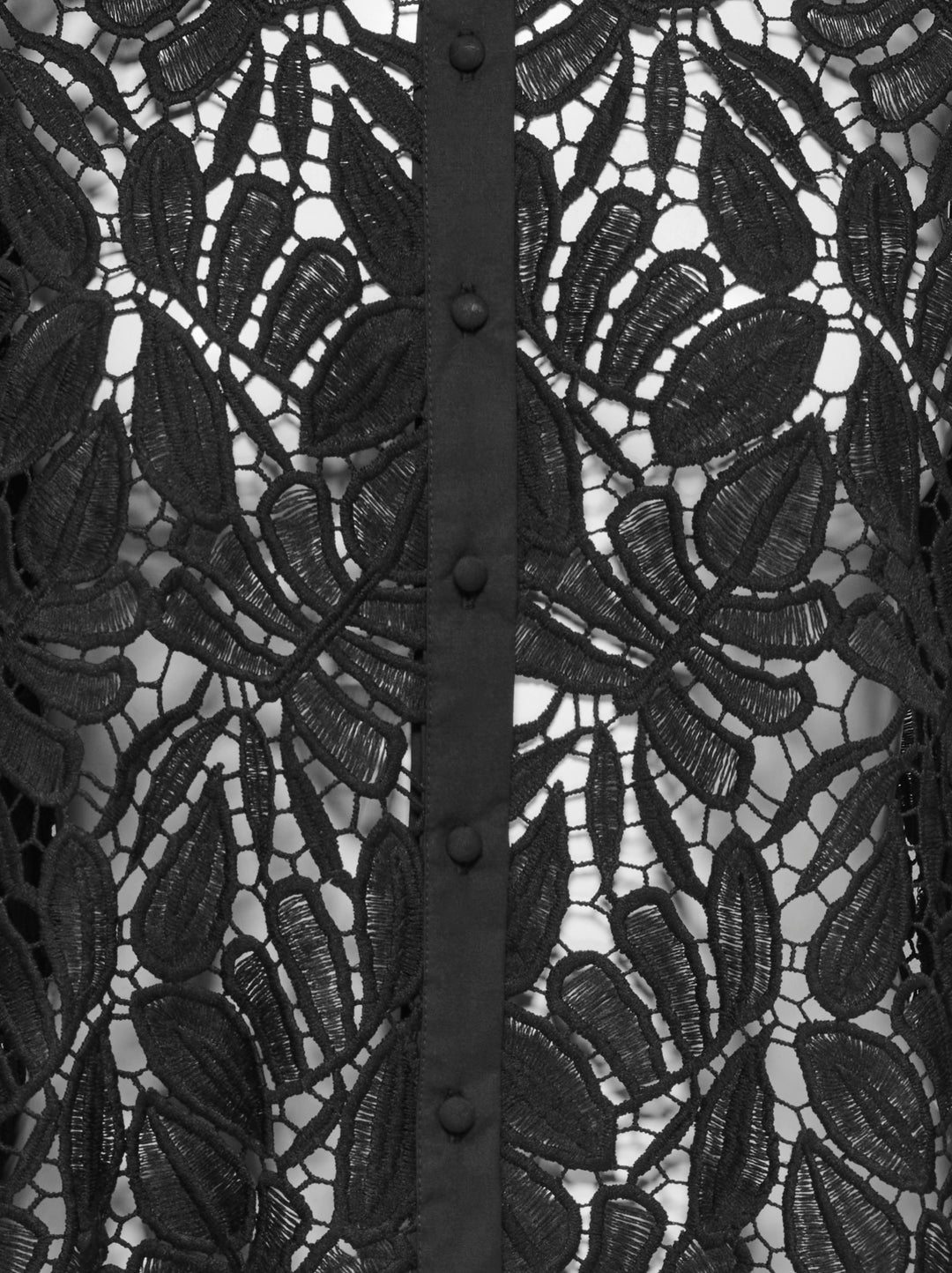 JDYLACILLA L/S LACE SHIRT WVN, Black 177911 Bild 3
