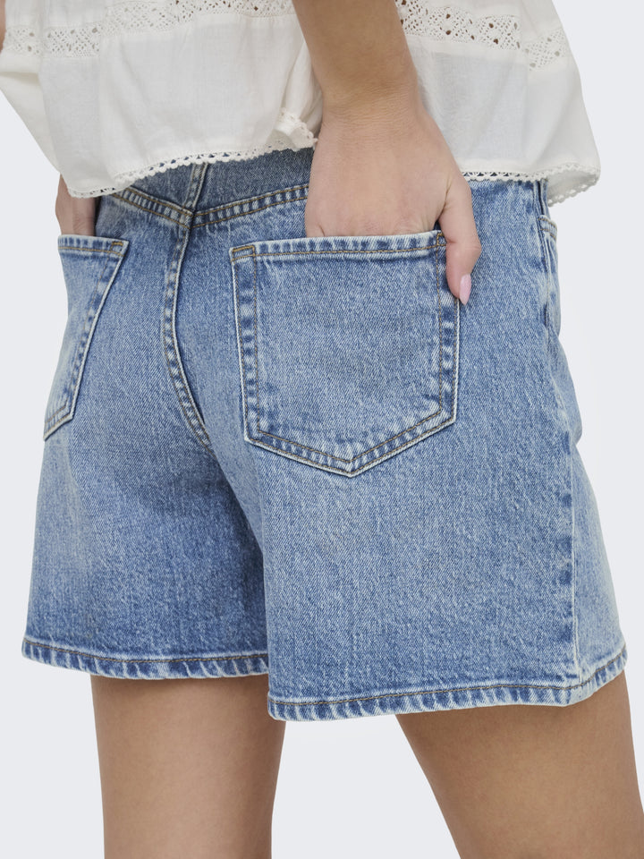 JDYLARISA HW SHORTS DNM, Light Blue Denim 177934 Bild 3