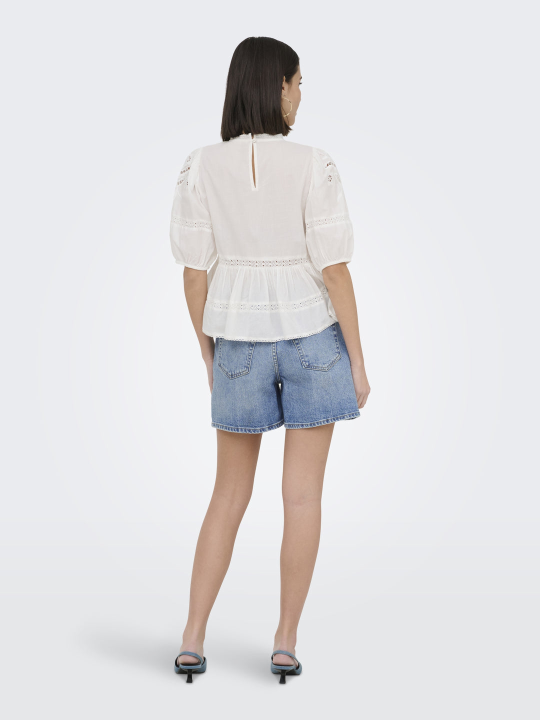 JDYLARISA HW SHORTS DNM, Light Blue Denim 177934 Bild 5