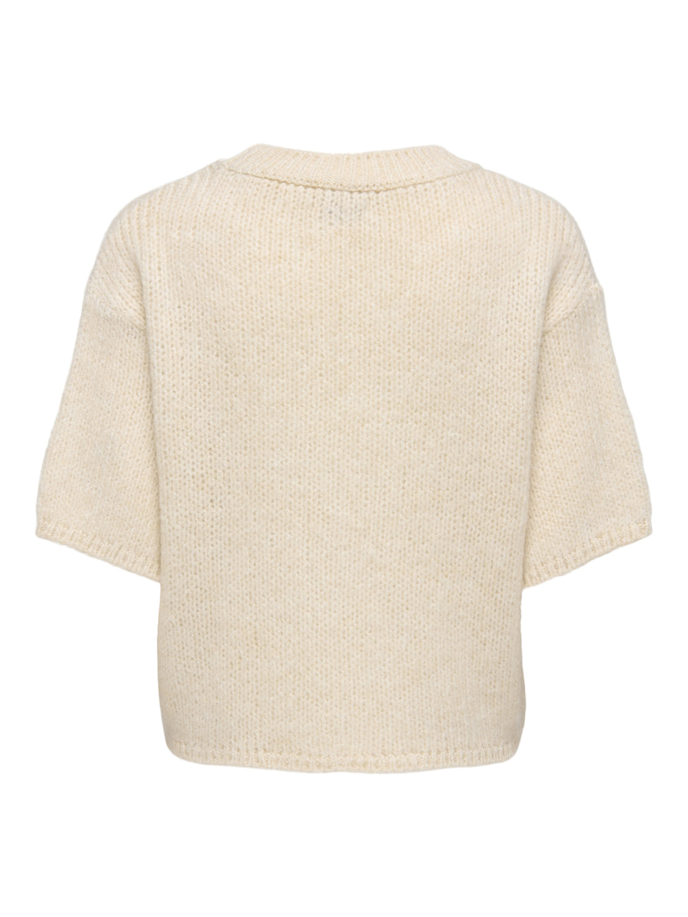 JDYLINEA S/S PULLOVER O-NECK KNT NO, Birch 180083 Bild 2