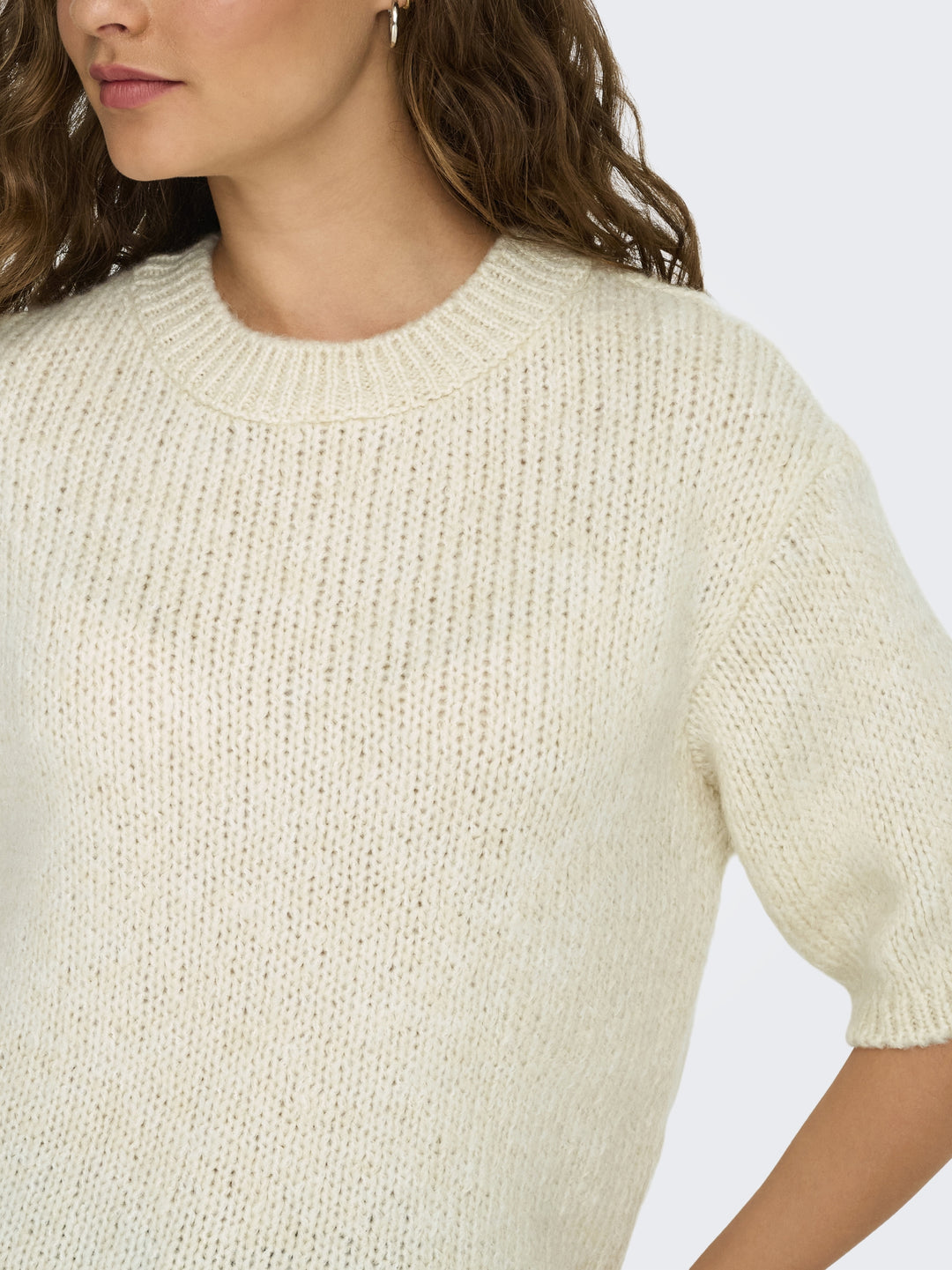 JDYLINEA S/S PULLOVER O-NECK KNT NO, Birch 180083 Bild 7