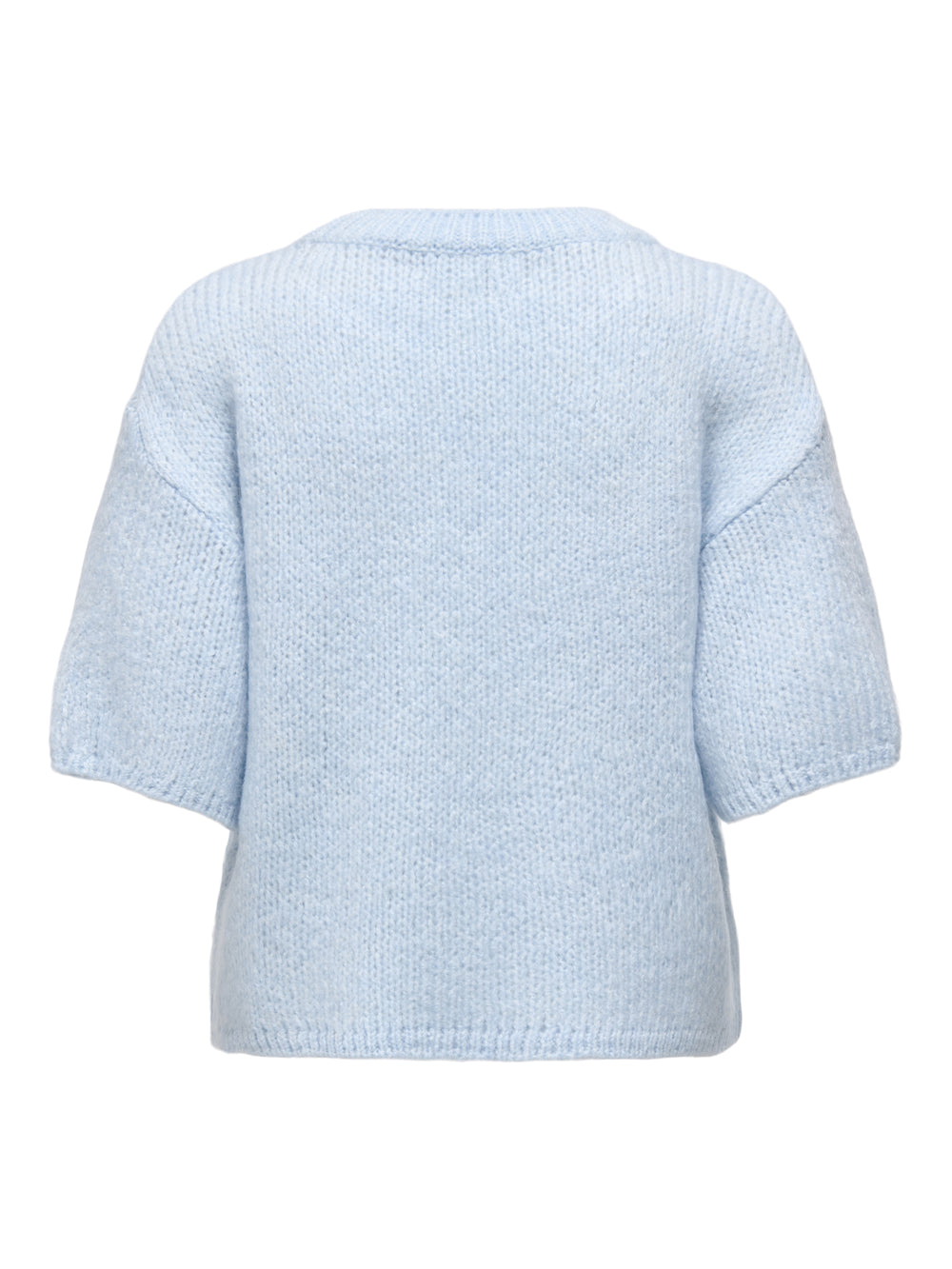 JDYLINEA S/S PULLOVER O-NECK KNT NO, Cashmere Blue 193179 Bild 2