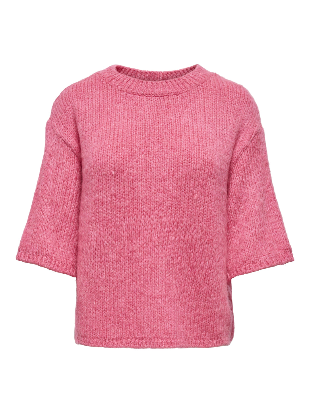JDYLINEA S/S PULLOVER O-NECK KNT NO, Pink Carnation 221035 Bild 1