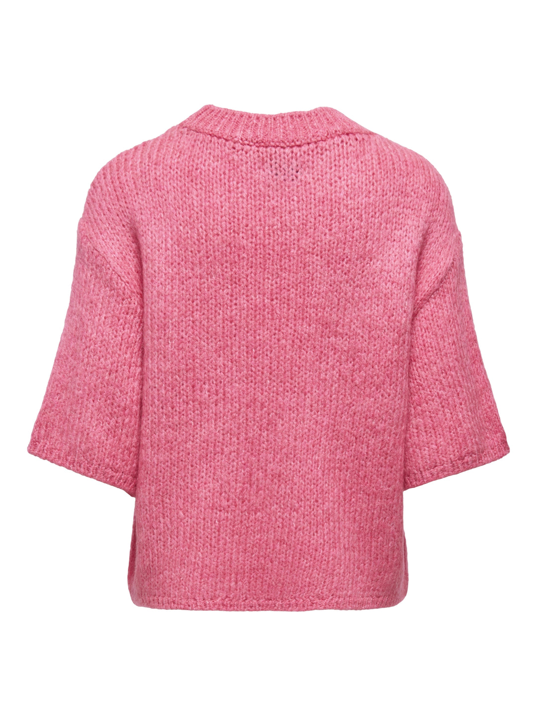 JDYLINEA S/S PULLOVER O-NECK KNT NO, Pink Carnation 221035 Bild 2