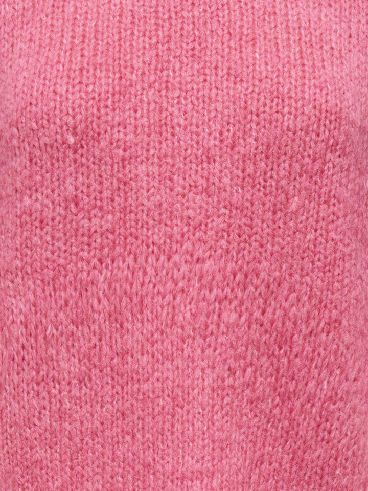 JDYLINEA S/S PULLOVER O-NECK KNT NO, Pink Carnation 221035 Bild 3