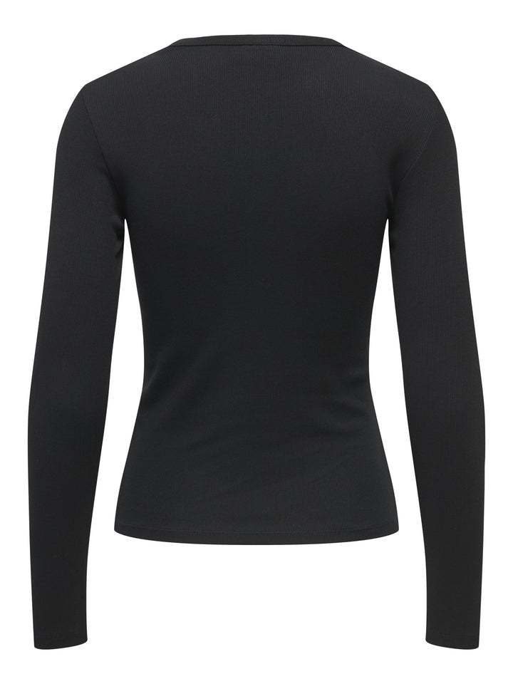 JDYLUCKY L/S O NECK NEW TOP JRS NOO, Black 177911 Bild 2