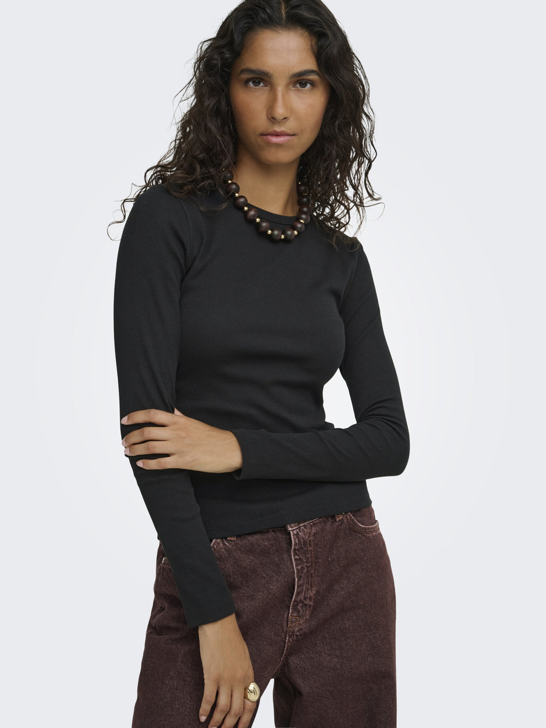 JDYLUCKY L/S O NECK NEW TOP JRS NOO, Black 177911 Bild 7