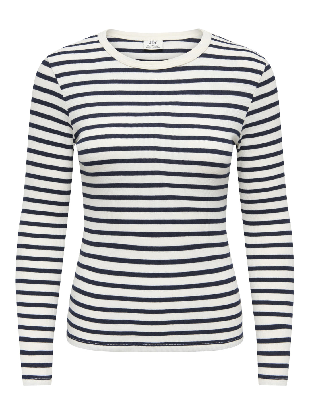 JDYLUCKY L/S O NECK NEW Y/D TOP JRS, Egret/SKY CAPTAIN 193778001 Bild 1