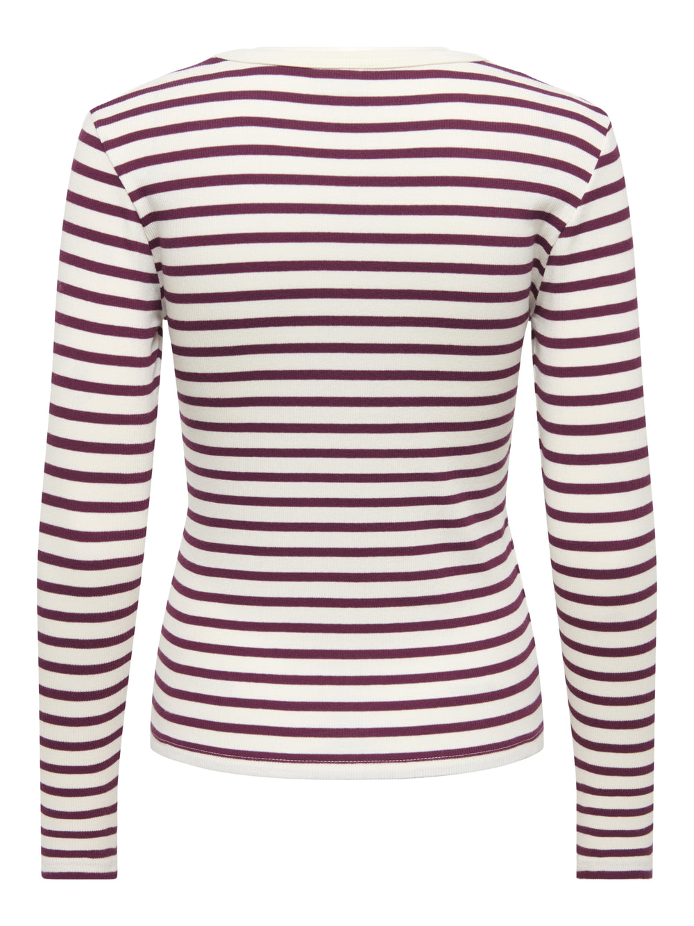 JDYLUCKY L/S O NECK NEW Y/D TOP JRS, Windsor Wine/EGRET 193785003 Bild 2