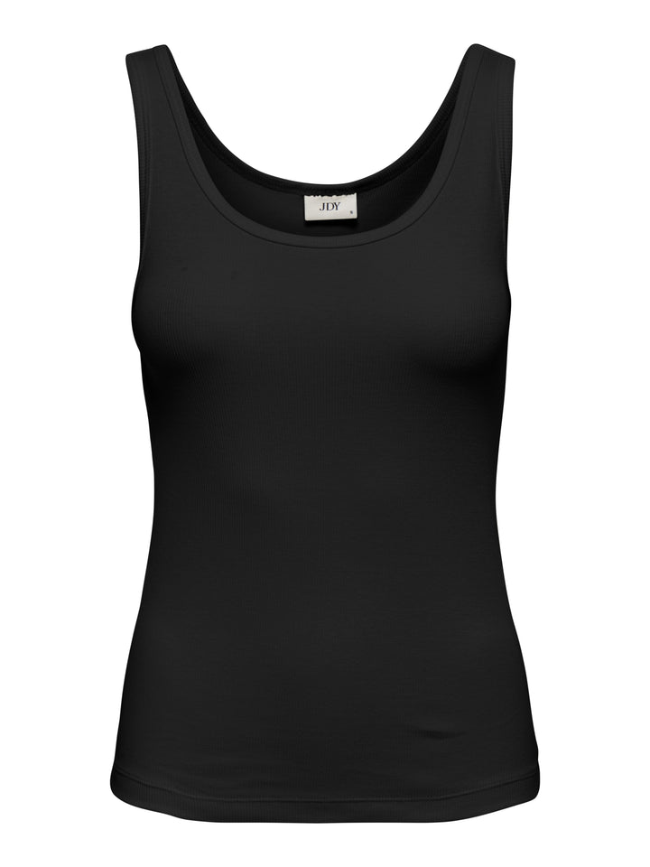 JDYLUCKY S/L O NECK TOP JRS DIA, Black 177911 Bild 1
