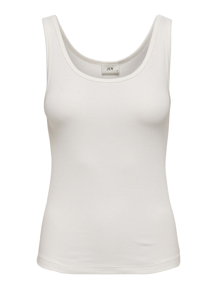 JDYLUCKY S/L O NECK TOP JRS DIA, Cloud Dancer 177922 Bild 1