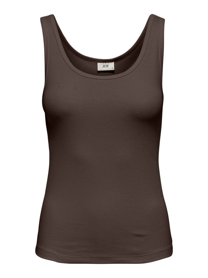 JDYLUCKY S/L O NECK TOP JRS DIA, Chicory Coffee 242836 Bild 1