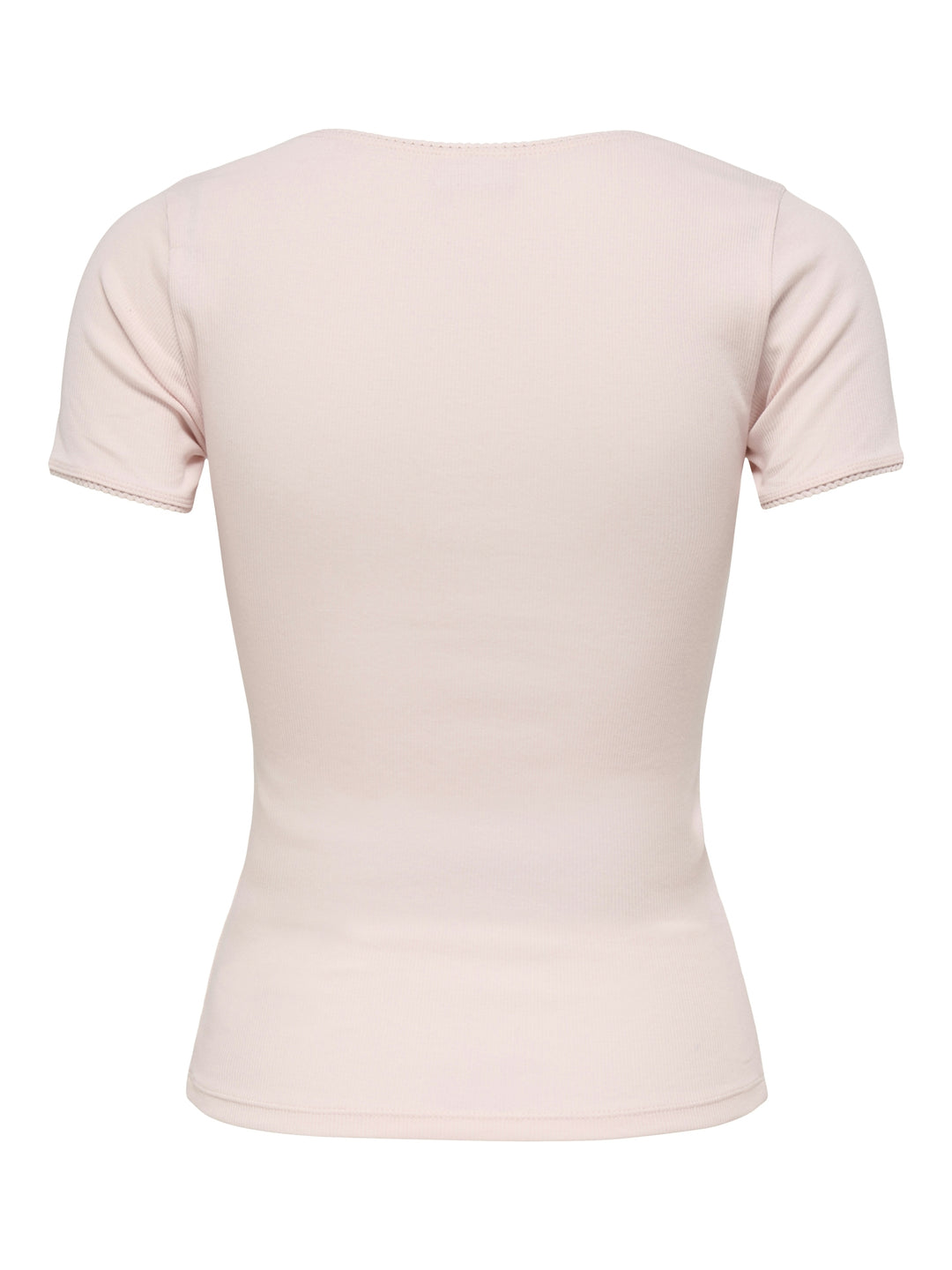 JDYLUCKY S/S O NECK DETAIL TOP JRS, Pink Dogwood 210550 Bild 2