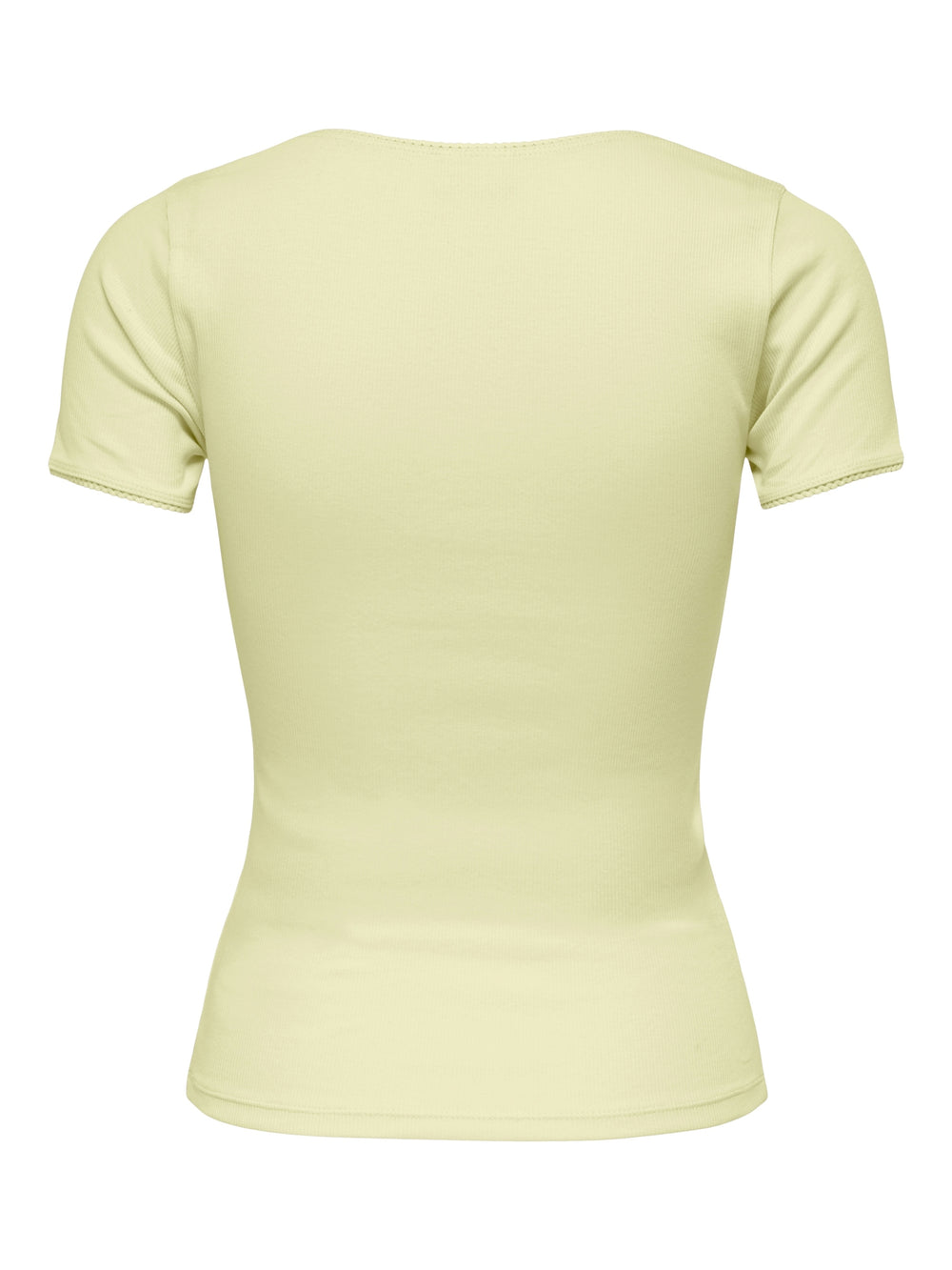 JDYLUCKY S/S O NECK DETAIL TOP JRS, Double Cream 288015 Bild 2