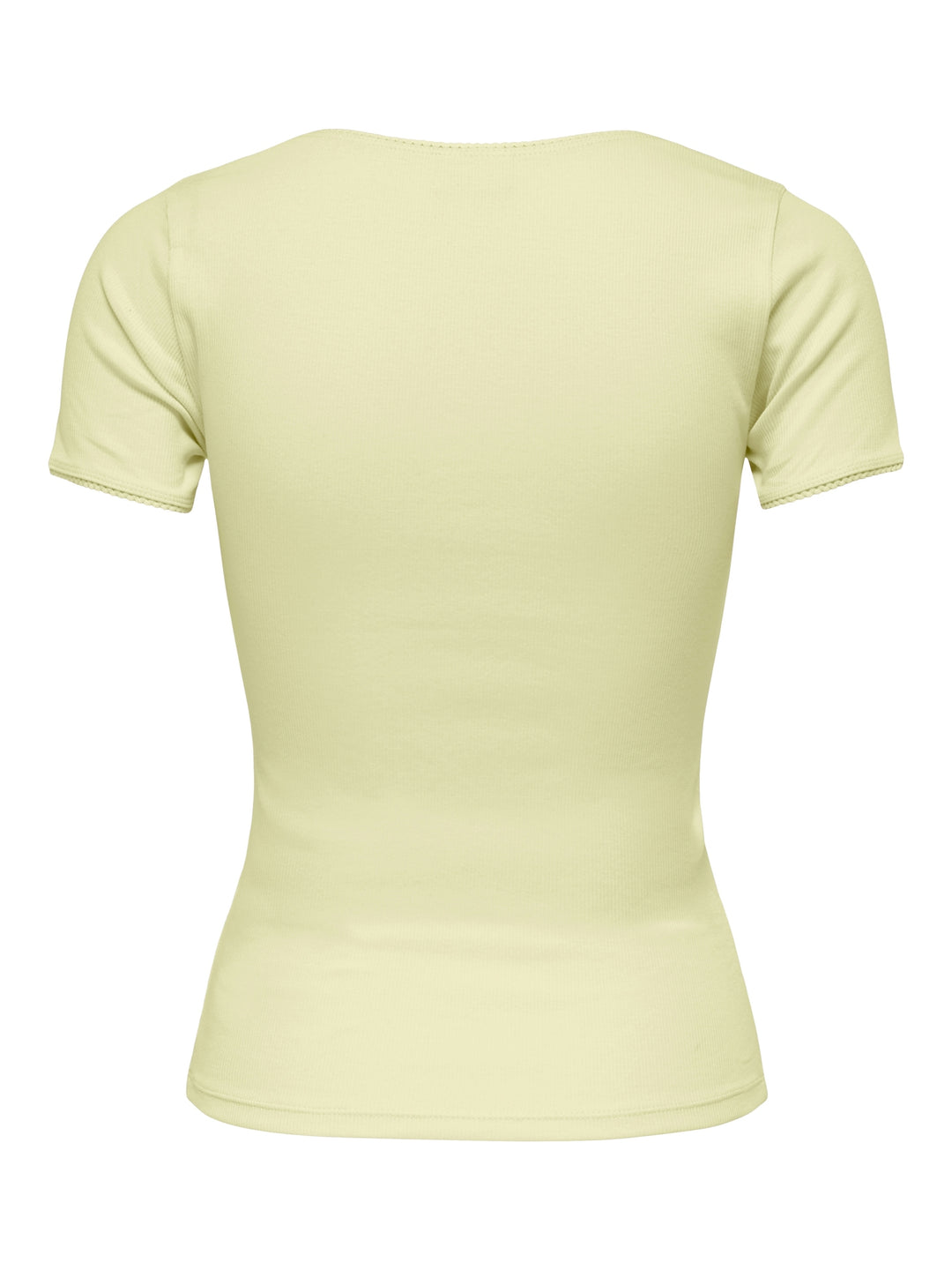 JDYLUCKY S/S O NECK DETAIL TOP JRS, Double Cream 288015 Bild 2