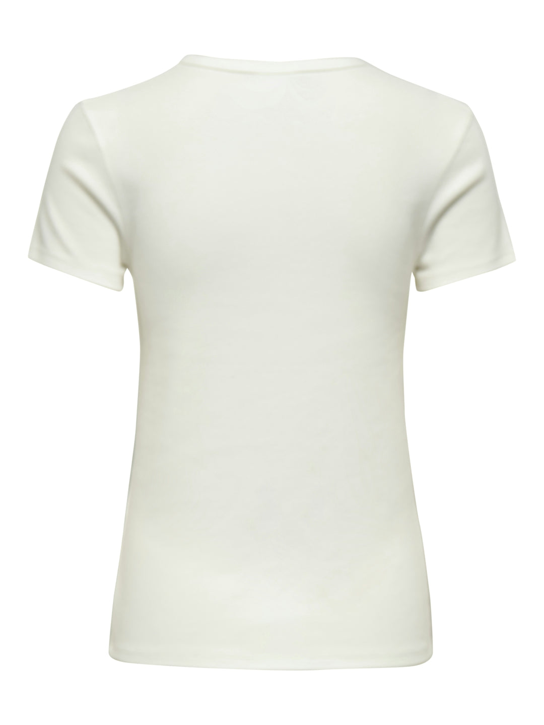JDYLUCKY S/S O NECK TOP JRS NOOS, Cloud Dancer 177922 Bild 2