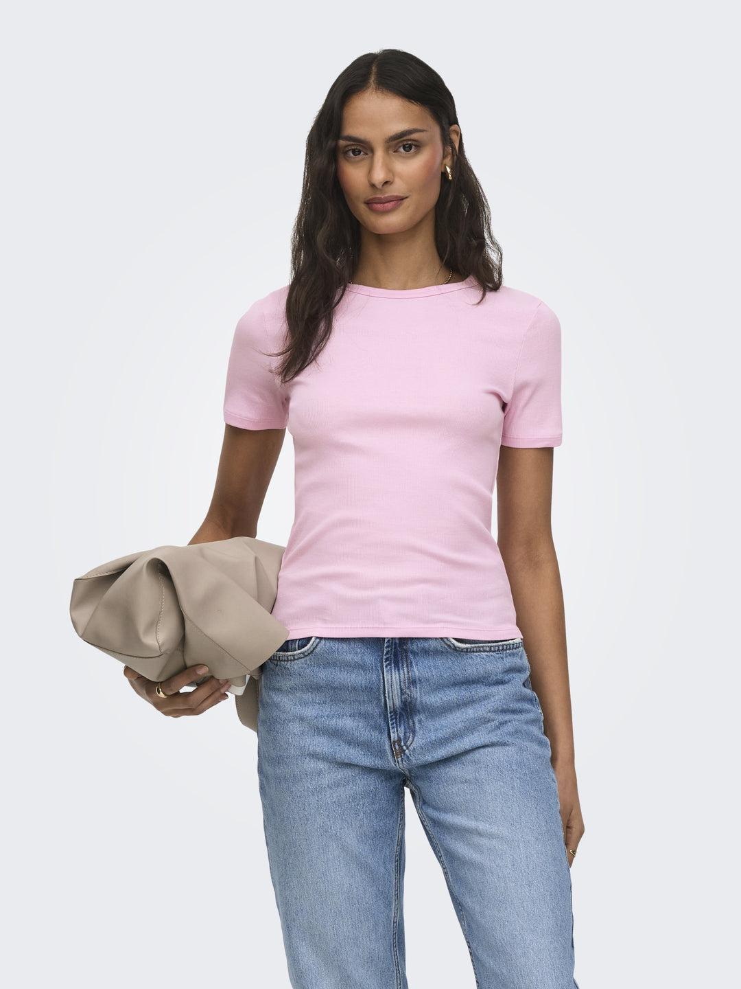 JDYLUCKY S/S O NECK TOP JRS NOOS, Fragrant Lilac 240595 Bild 4