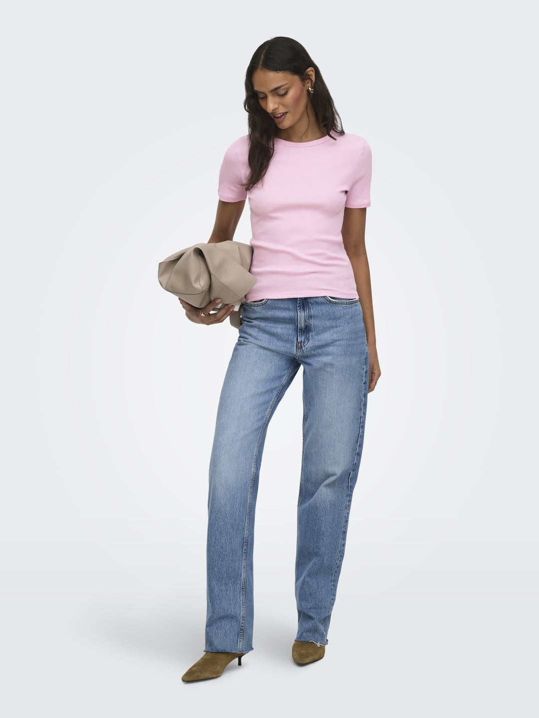 JDYLUCKY S/S O NECK TOP JRS NOOS, Fragrant Lilac 240595 Bild 6