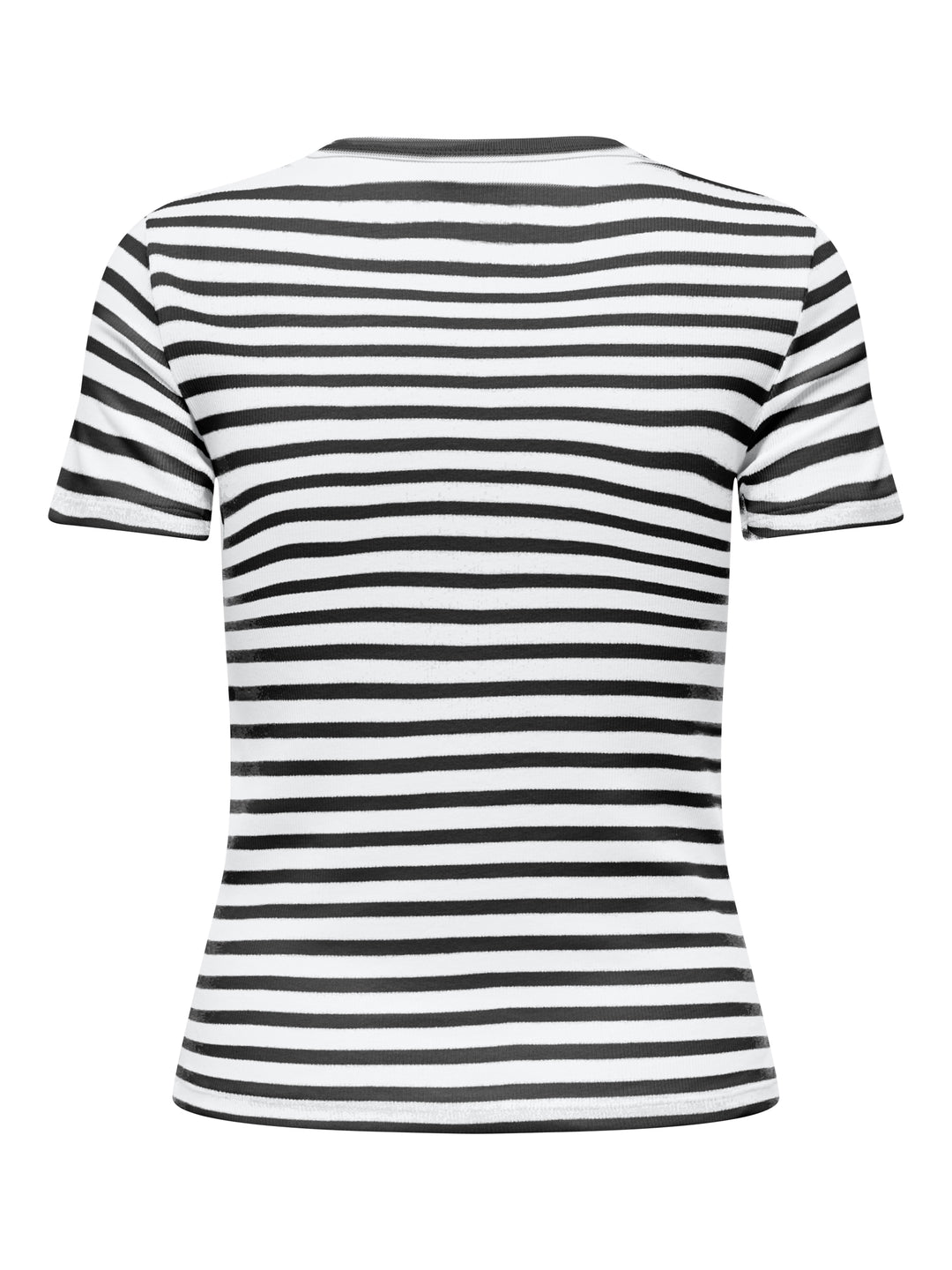 JDYLUCKY SS O NECK STRIPE TOP JRS D, Cloud Dancer/BLACK 177922004 Bild 2