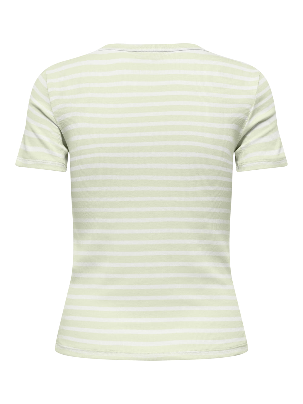 JDYLUCKY SS O NECK STRIPE TOP JRS D, Meadow Mist/CLOUD DANCER 305430001 Bild 2