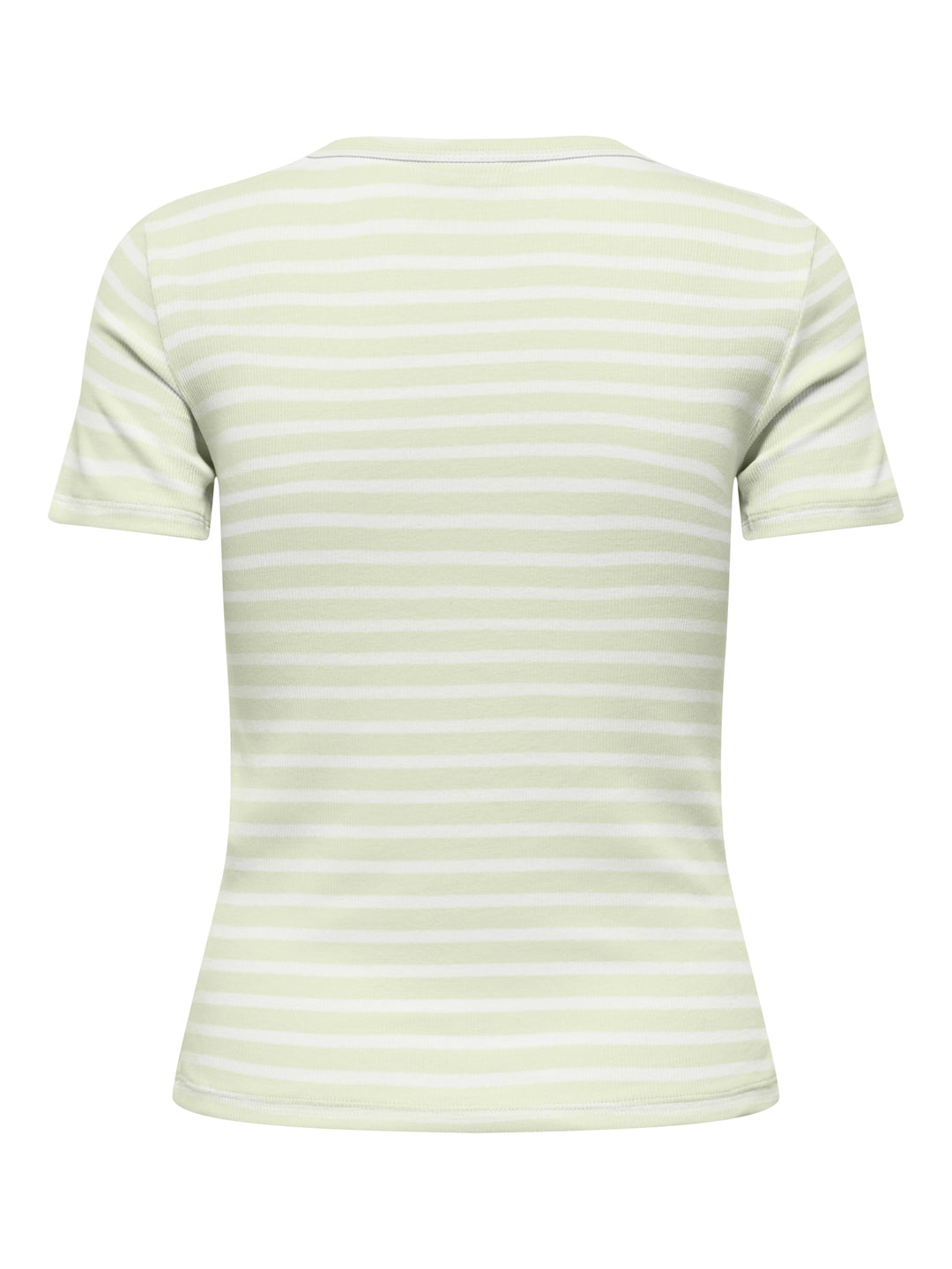 JDYLUCKY SS O NECK STRIPE TOP JRS D, Meadow Mist/CLOUD DANCER 305430001 Bild 2