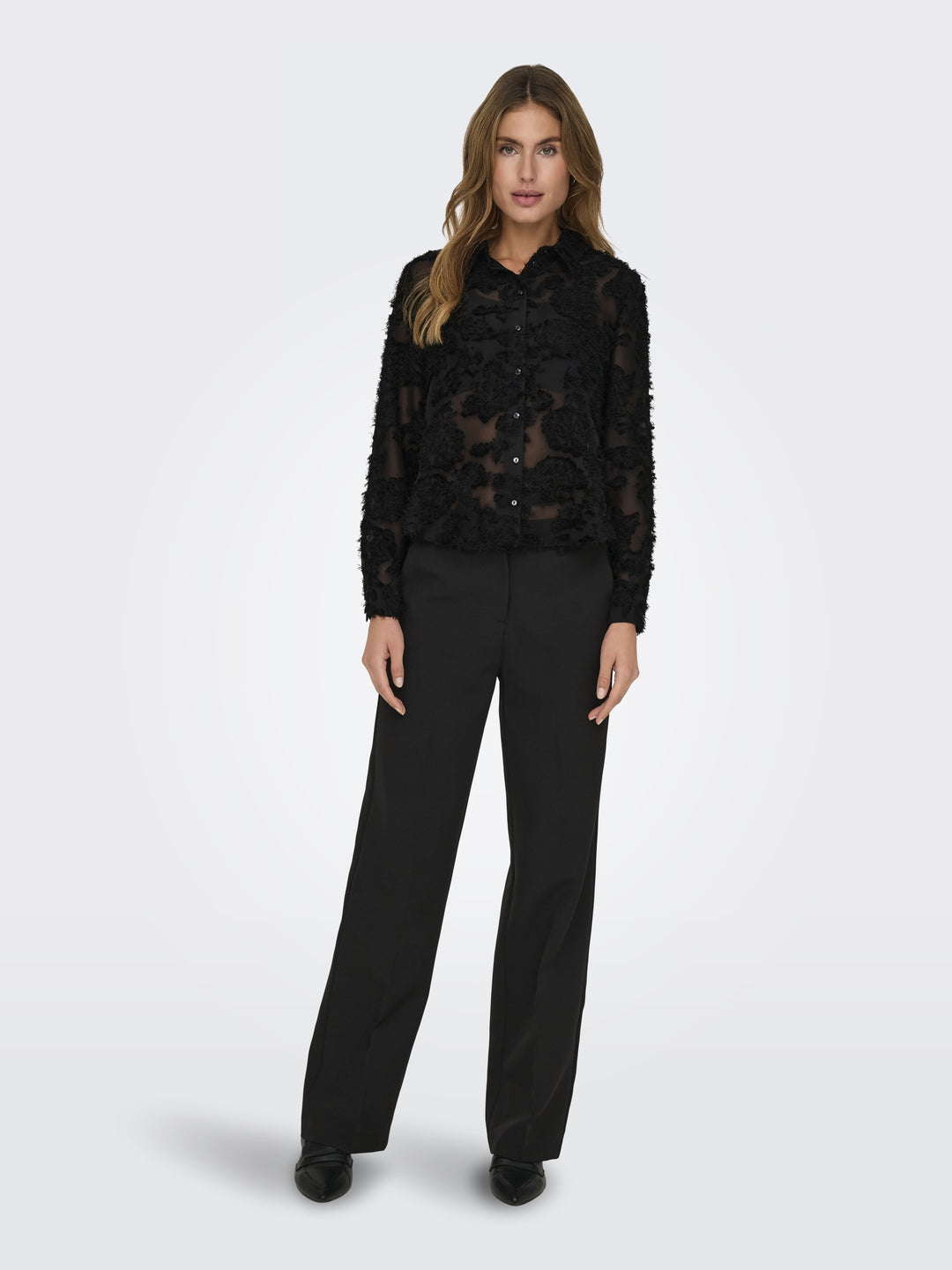 JDYMAIA L/S SHIRT WVN, Black 177911 Bild 4