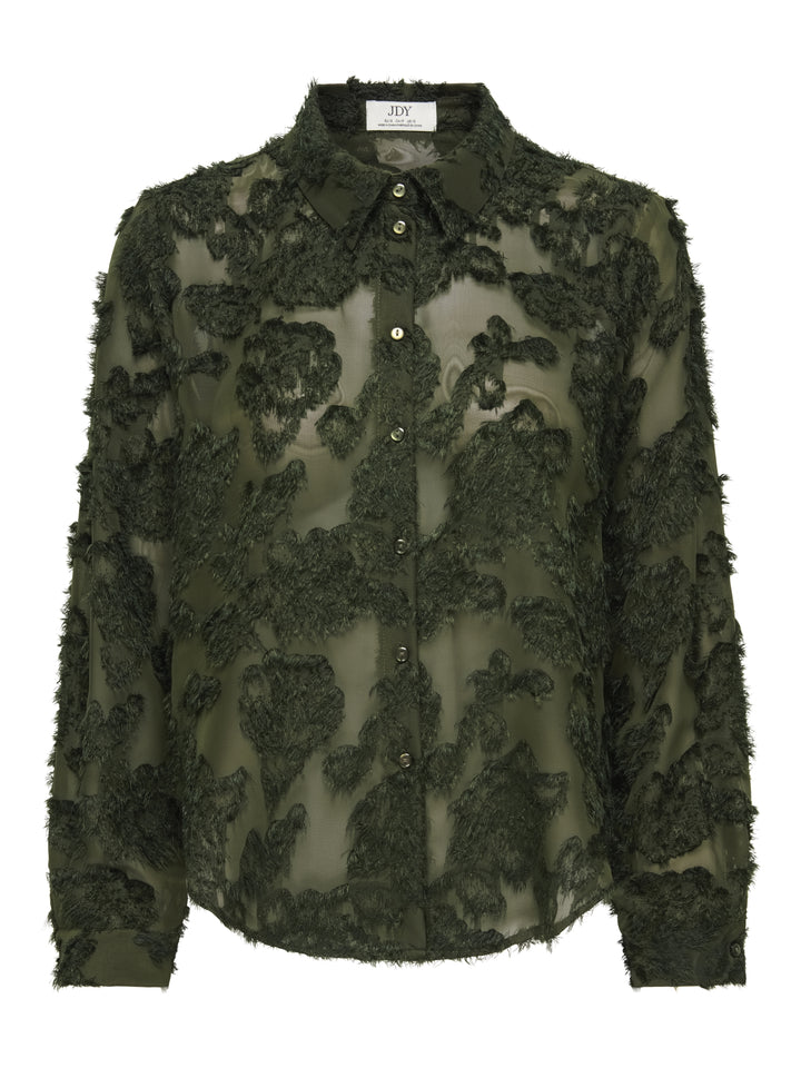 JDYMAIA L/S SHIRT WVN, Forest Night 193783 Bild 1