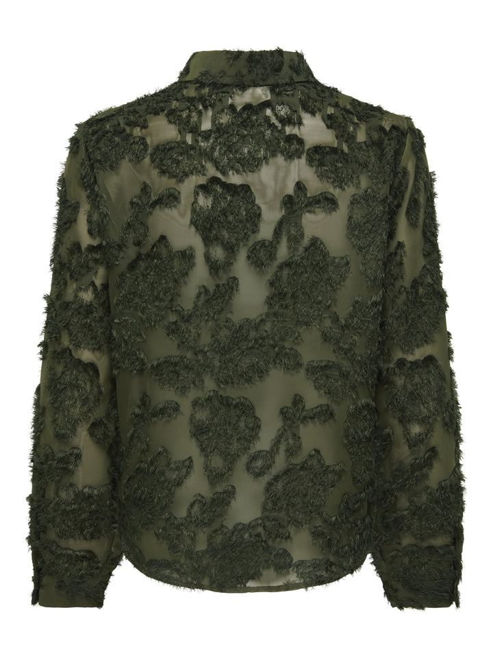 JDYMAIA L/S SHIRT WVN, Forest Night 193783 Bild 3