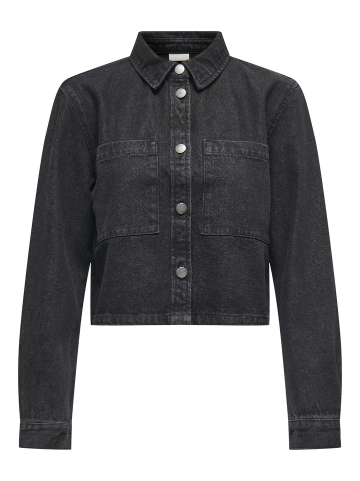 JDYMARLY L/S BOXY SHACKET  DNM NOOS, Black Denim 179674 Bild 1