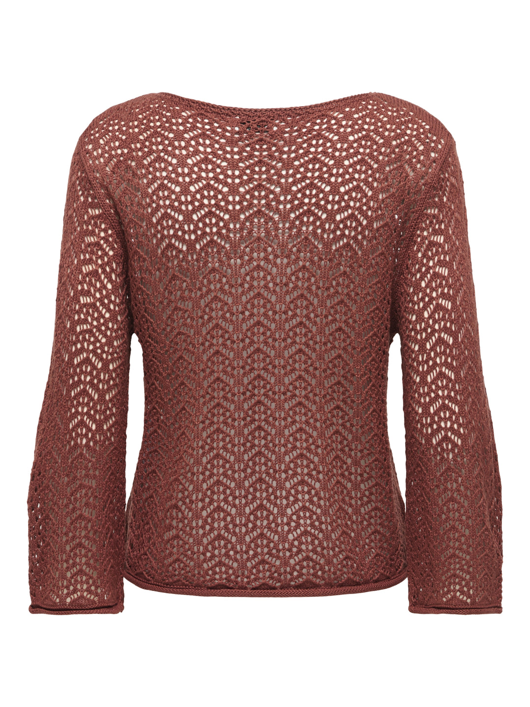 JDYMIKA 3/4 BOAT NECK PULLOVER KNT, Smoked Paprika 237196 Bild 2