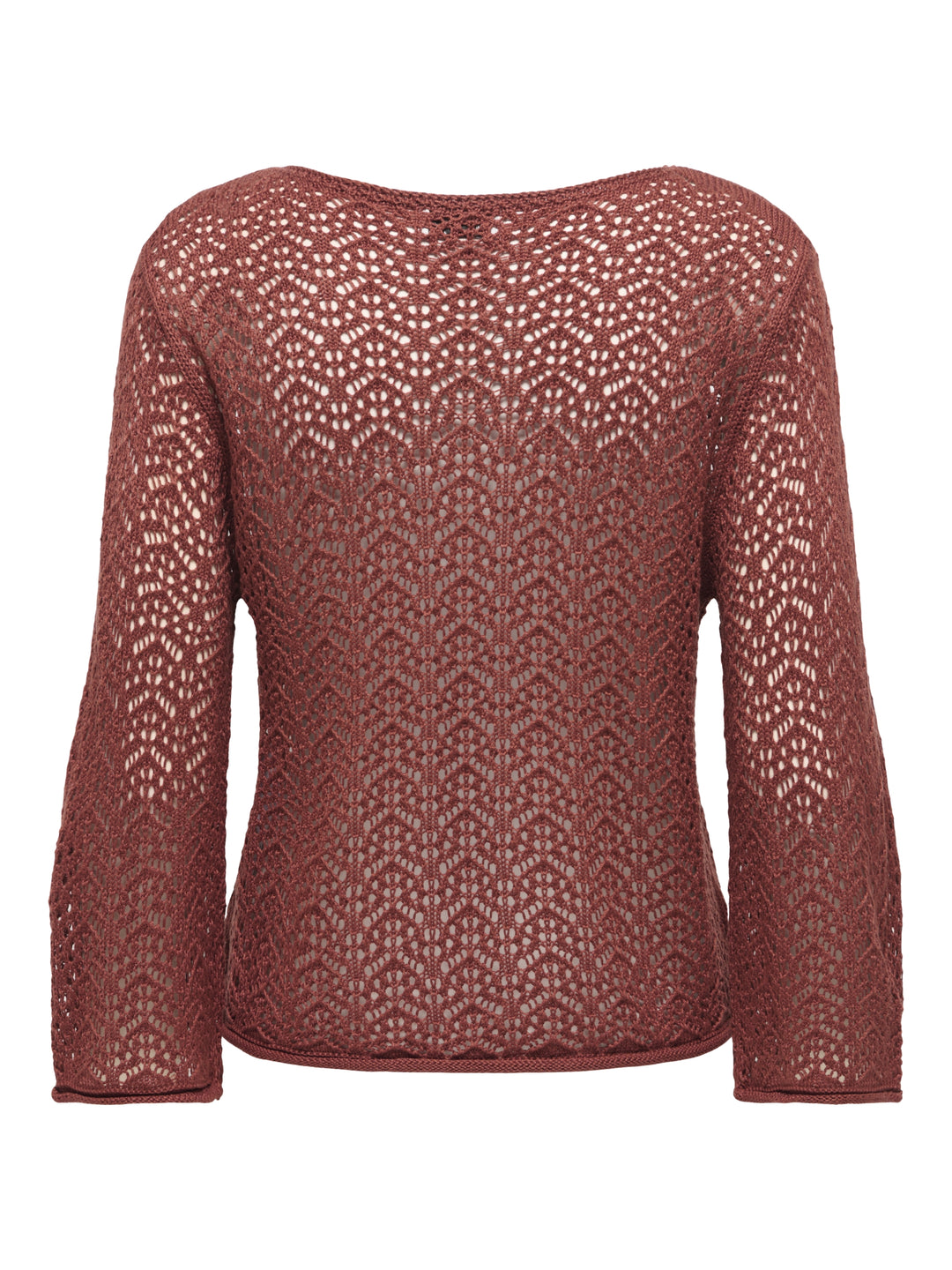 JDYMIKA 3/4 BOAT NECK PULLOVER KNT, Smoked Paprika 237196 Bild 2
