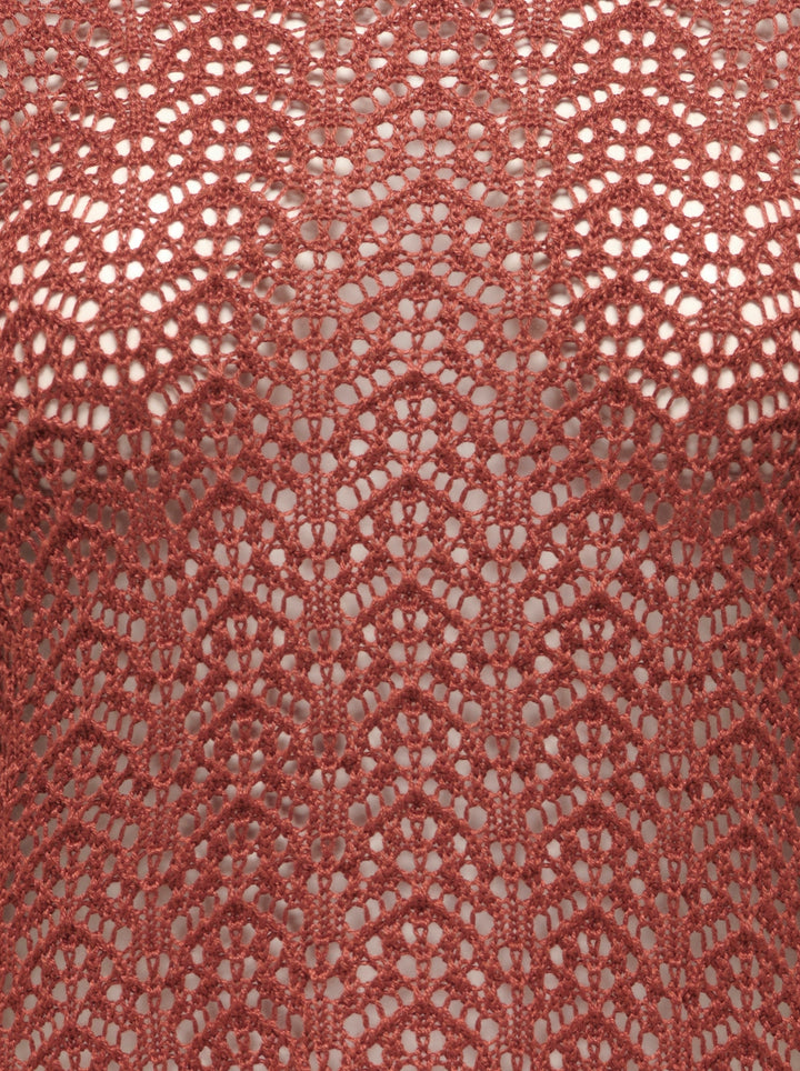 JDYMIKA 3/4 BOAT NECK PULLOVER KNT, Smoked Paprika 237196 Bild 3