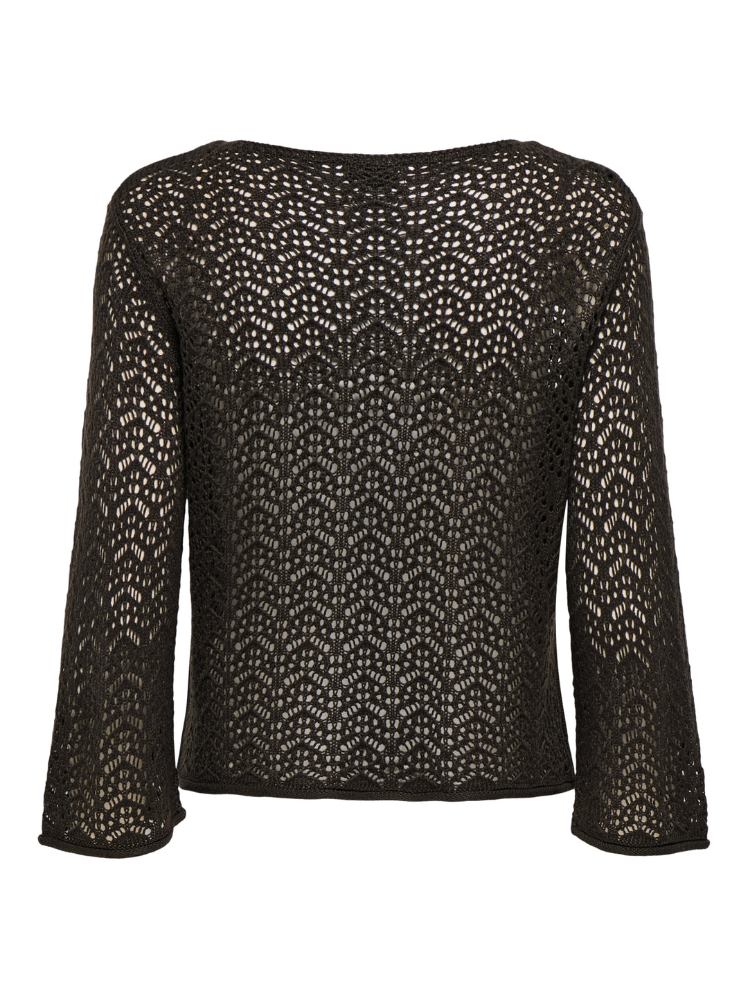 JDYMIKA 3/4 BOAT NECK PULLOVER KNT, Chocolate Torte 244915 Bild 2