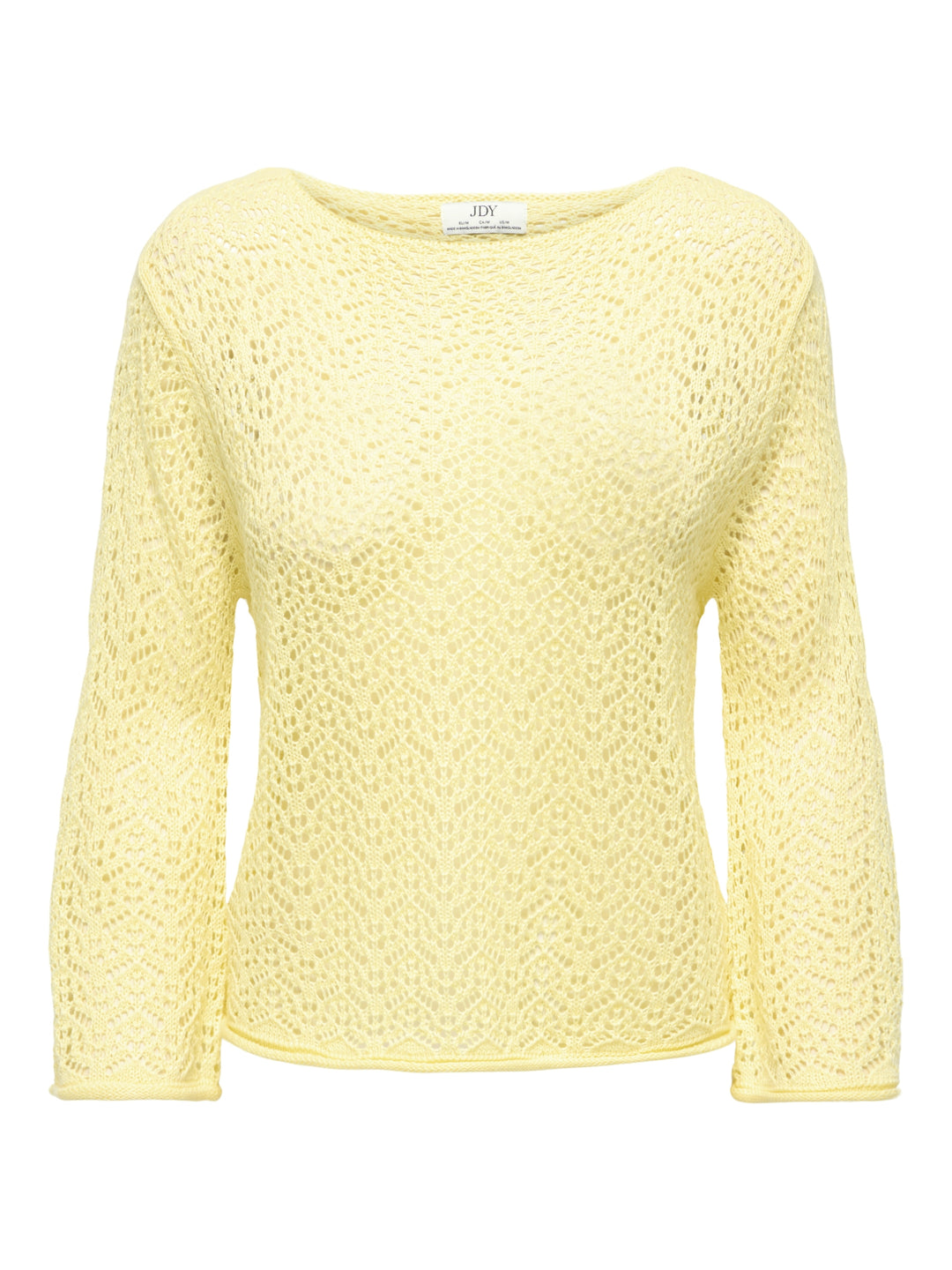 JDYMIKA 3/4 BOAT NECK PULLOVER KNT, Double Cream 288015 Bild 1