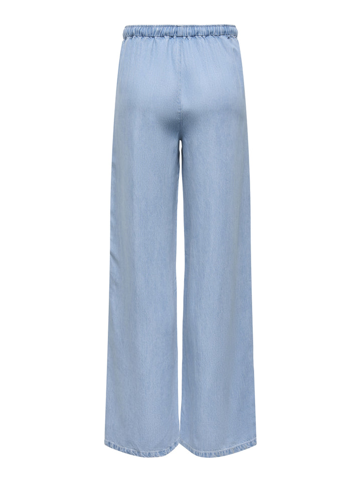 JDYMIRA MW WIDE STRING PANT PNT NOO, Light Blue Denim 177934 Bild 2