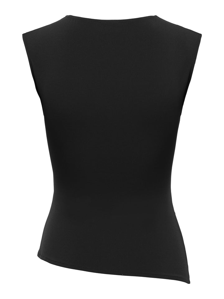 JDYMISTY S/L LACE DETAIL TOP JRS, Black 177911 Bild 2