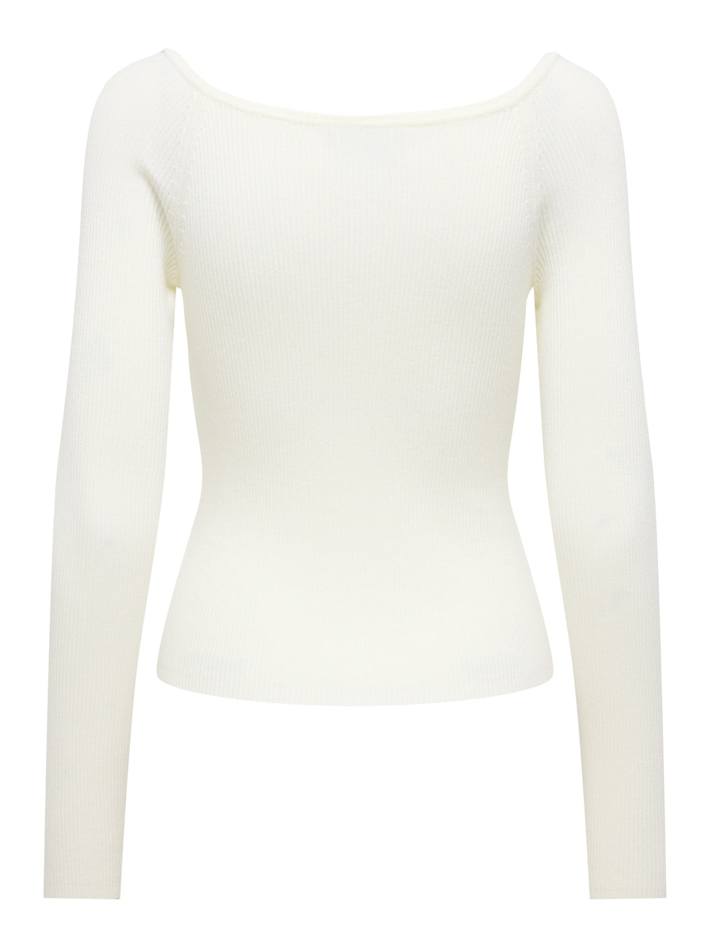 JDYNANNA L/S V-NECK PULLOVER KNT, Cloud Dancer 177922 Bild 2