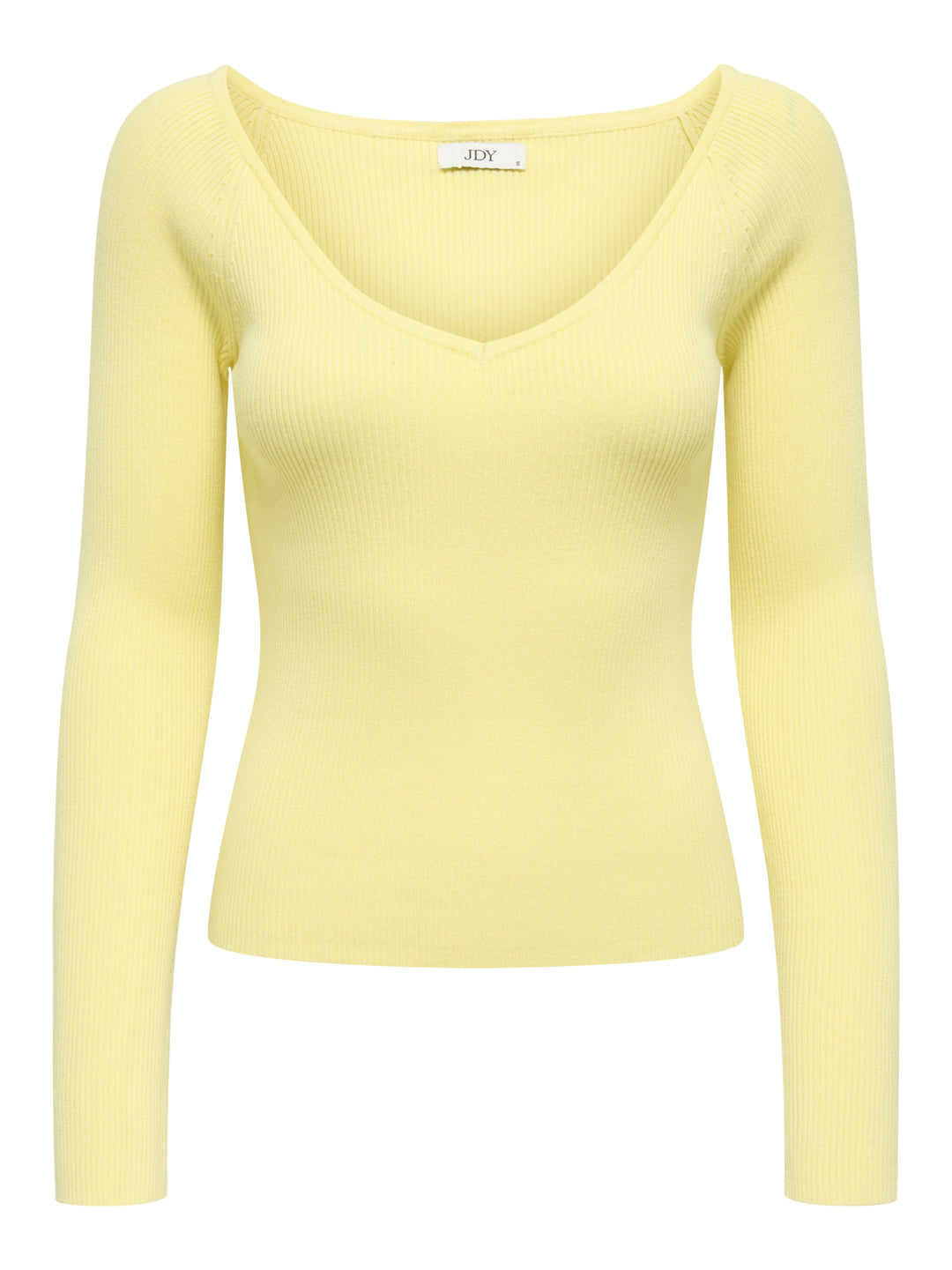 JDYNANNA L/S V-NECK PULLOVER KNT, Double Cream 288015 Bild 1