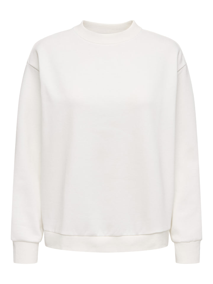 JDYNANNA LIFE L/S TEXT SWEAT JRS DI, Cloud Dancer/LOVE 177922001 Bild 1