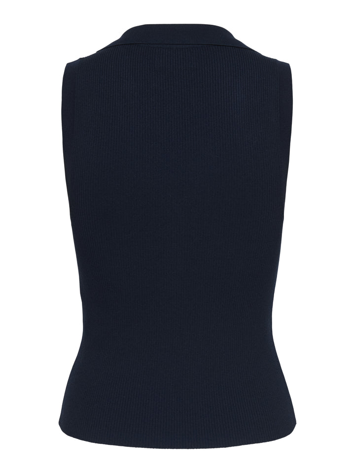 JDYNANNA S/L COLLAR TOP KNT, Black Iris 179671 Bild 2